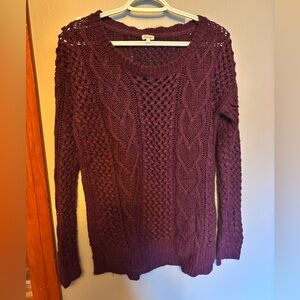 Kismet Kint Purple Sweater